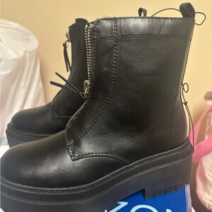 Arizona Jean Company Black Combat Boots